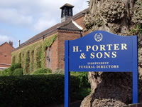 H Porter & Sons premises